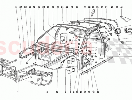 Photo of Inner connection plate RH complete…