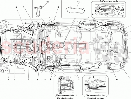 Photo of RH CYLINDER BANK CONNECTOR CABLES…