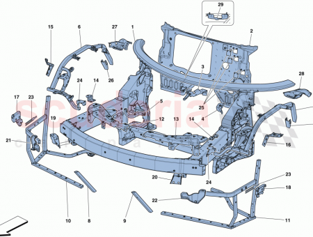 Photo of RH FRONT SUBFRAME…