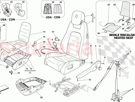 Photo of OUTER COVER SHELL RH SEAT…