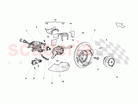 Photo of UPPER STEERING COLUMN PANEL LEATHER INTERIOR SUPPLY VIN…