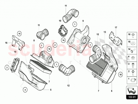 Photo of Air Cleaner Lower Part right…