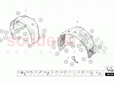 Photo of WHEEL HOUSING LINER…