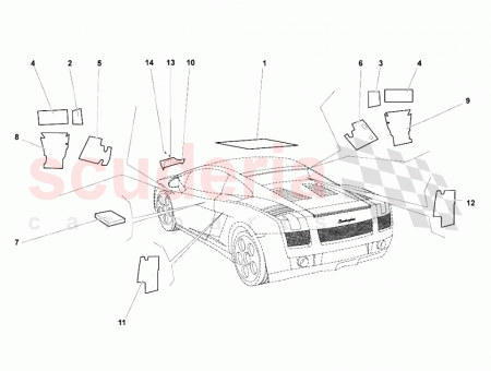 Photo of FRONT CONSOLE SIDE COVER ASSY FRONT RH ARTIFICIAL…