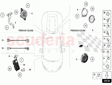 Photo of SCREW M4X8 PREMIUM SOUND SYS VALIDO DAL MODEL…