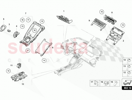 Photo of SWITCH FOR ELECTROMECHANICAL PARKING BRAKE EPB…