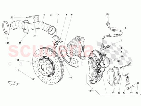 Photo of BLACK LH FRONT BRAKE CALIPER…