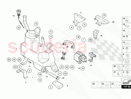 Photo of BRACKET FOR FLUID RESERVOIR…