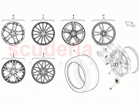 Photo of MOLDING AND HUB CAP BADGE FOR CALLISTO SILVER…