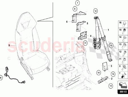 Photo of BELT LATCH WITH WARNING CONTACT…