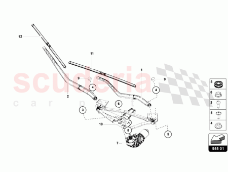 Photo of HOLDER FOR WINDSCREEN WIPER MOUNTING…