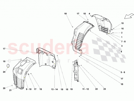 Photo of AIR INTAKE GRID LH…