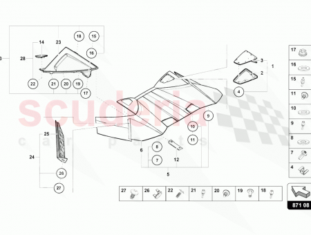 Photo of KIT POP UP COVER RH LH WITH FIXING…