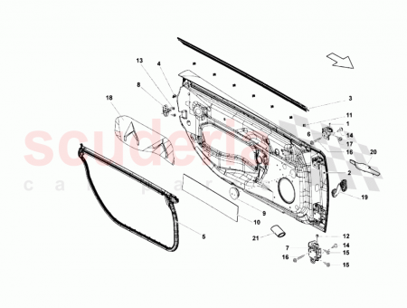 Photo of HINGE UPPER RH…