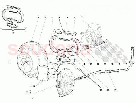 Photo of KIT HAND BRAKE SYS…