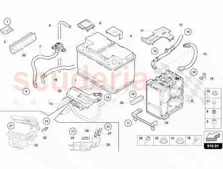 Photo of BATTERY HOLD DOWN…