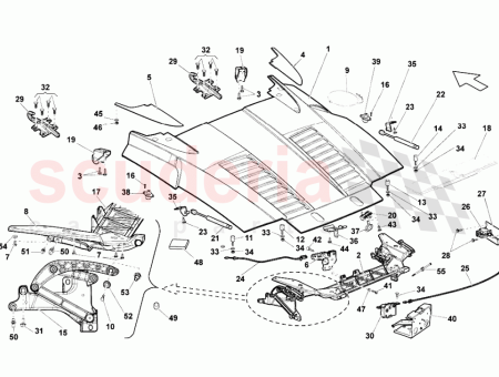 Photo of SPOILER LEG COVER BRACKET…