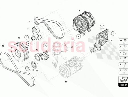 Photo of BRACKET FOR ALTERNATOR…