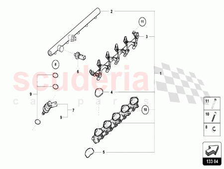 Photo of INTAKE MANIFOLD LOWER PART…