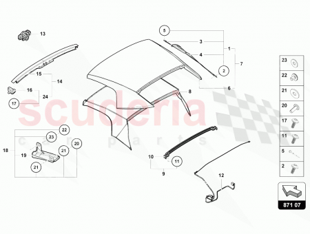 Photo of KIT CLOSING PART RH…