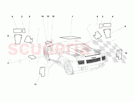 Photo of DASHBOARD LH LOWER AREA INSULATION…