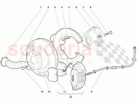 Photo of BRAKE CALIPER CPL…