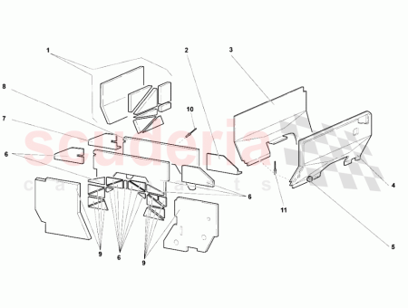 Photo of FLAME SHIELD INSULATION ENGINE SIDE BOTTOM…