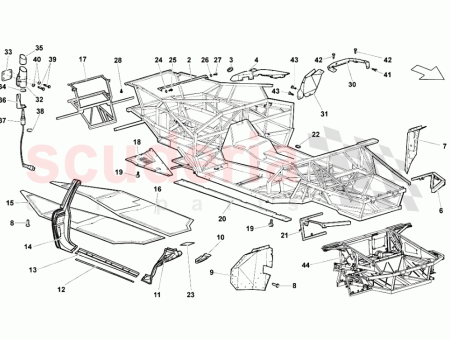 Photo of RIGHT REAR SIDE MEMBER BOTTOM…