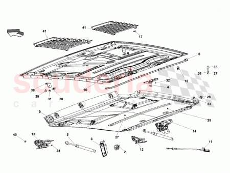 Photo of ENGINE HOOD GRID RH…