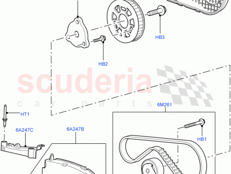 Photo of KIT INJ PUMP BELT…