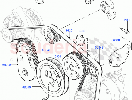 Photo of BRACKET IDLER PULLEY…