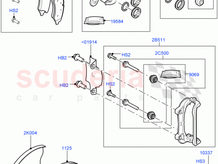 Photo of BRACKET BRAKE CALIPER…