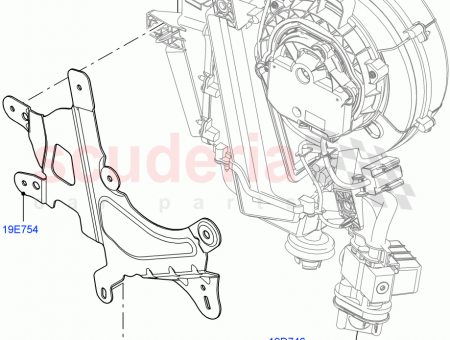 Photo of BRACKET HEATER HOUSING…