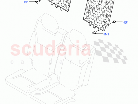 Photo of BEZEL SEAT FOLD SWITCH…