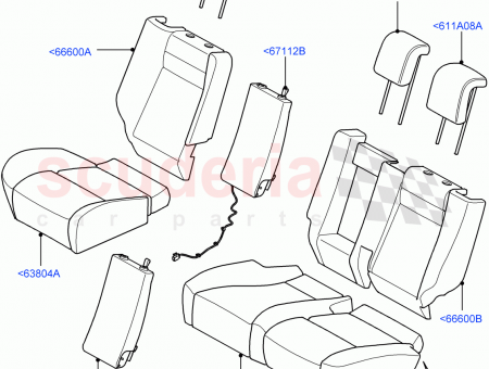 Photo of COVER REAR SEAT BACK…