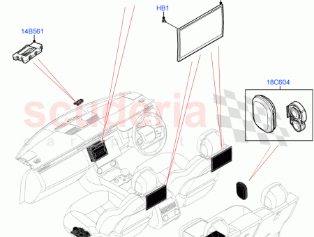 Photo of UNIT INFOTAINMENT CONTROL…