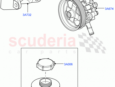 Photo of BRACKET POWER STEERING PUMP…