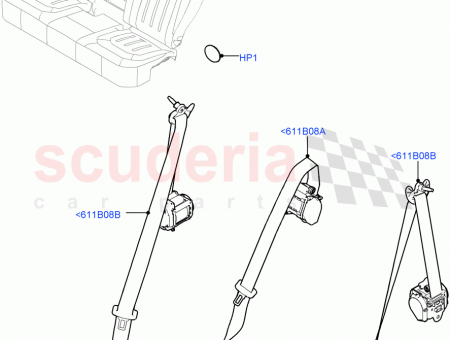 Photo of SEAT BELT AND RETRACTOR…