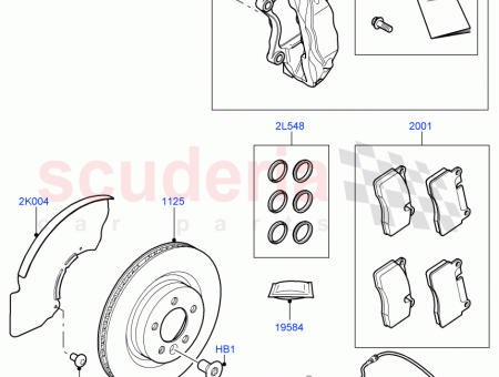 Photo of KIT BRAKE CALIPER ATTACHMENT…