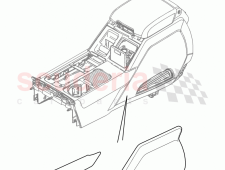 Photo of LID STORAGE COMPARTMENT…