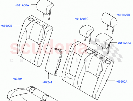 Photo of COVER REAR SEAT BACK…