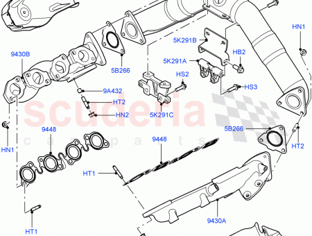 Photo of SPACER EXHAUST MANIFOLD FIXING…