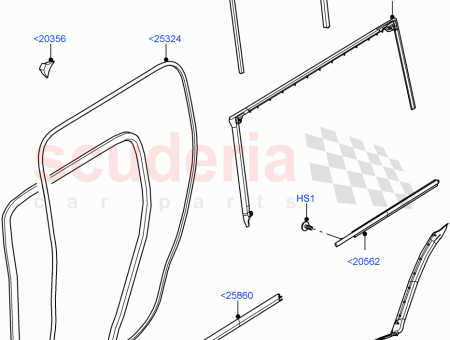 Photo of WEATHERSTRIP DOOR BELT…