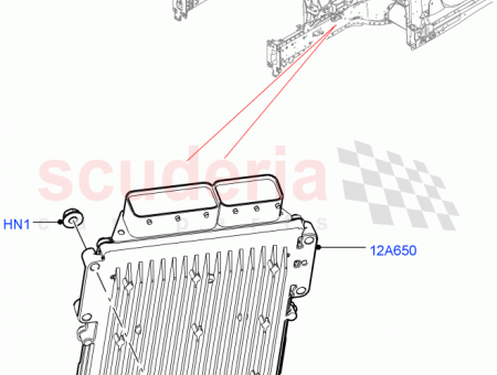 Photo of BRACKET ENGINE CONTROL MODULE…