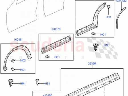 Photo of MOULDING FRONT WHEEL ARCH…