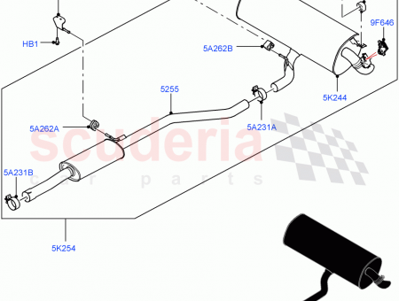 Photo of BRACKET EXHAUST PIPE MOUNTING…