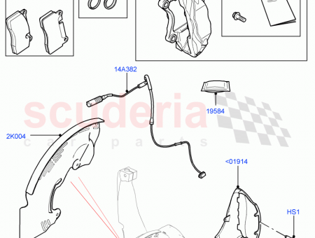 Photo of KIT BRAKE CALIPER ATTACHMENT…