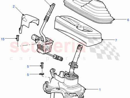 Photo of BOOT GEAR CHANGE LEVER…