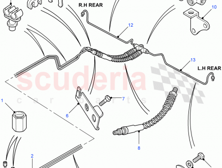 Photo of BRACKET BRAKE PIPE…