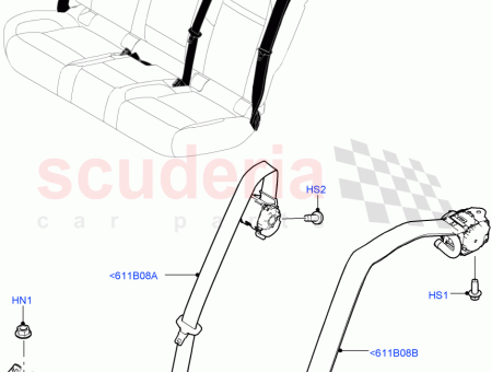 Photo of SEAT BELT AND RETRACTOR…